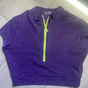 Bombshell sportswear Neon zip top